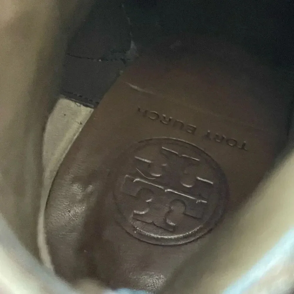 Tory‎ Burch Milan Suede Bootie Women’s 5.5 Brown Heel Boho Festival